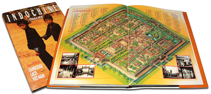 Cité Impériale de Hué - Illustration/reconstitution © Christophe Houlès