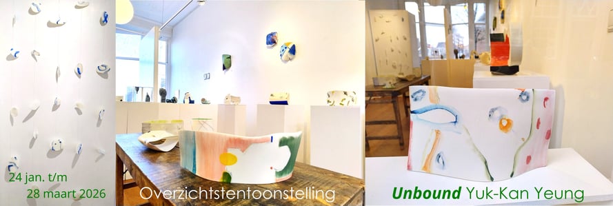 Overzichtstentoonstelling Unbound Yuk-Kan Yeung, Galerie IROHA, Dordrecht The Netherlands