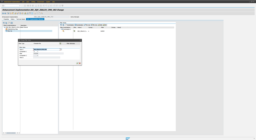 Create Filter based on variable