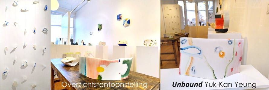 Overzichtstentoonstelling Unbound Yuk-Kan Yeung, Galerie IROHA, Dordrecht The Netherlands 