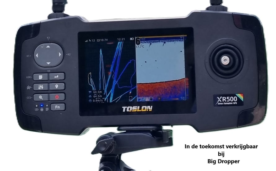 XR310,Toslon XR500,XR500 autopilot. Carp Pilot pro,onderwatercamera,Ultimate Stealth Cam Dubbele,Toslon,TF520,Ultimate Stealth cam,voerboten,baitboats,visvinder,fishfinder,visvinders,Toslon TF740,karper,Raymarine pro5,3DCarps ,voerboot,xr500