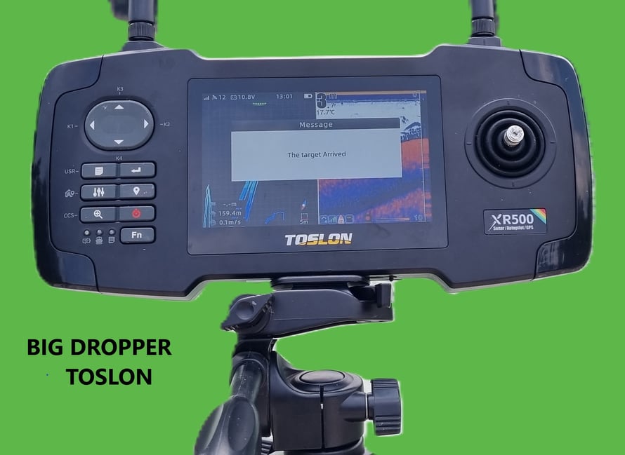 XR310,Toslon XR500,XR500 autopilot. Carp Pilot pro,onderwatercamera,Ultimate Stealth Cam Dubbele,Toslon,TF520,Ultimate Stealth cam,voerboten,baitboats,visvinder,fishfinder,visvinders,Toslon TF740,karper,Raymarine pro5,3DCarps ,voerboot,xr500