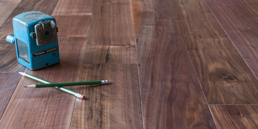 ブラックウォルナット プライウッド 120幅 キャラクター 無垢フローリング アンドウッド 新潟