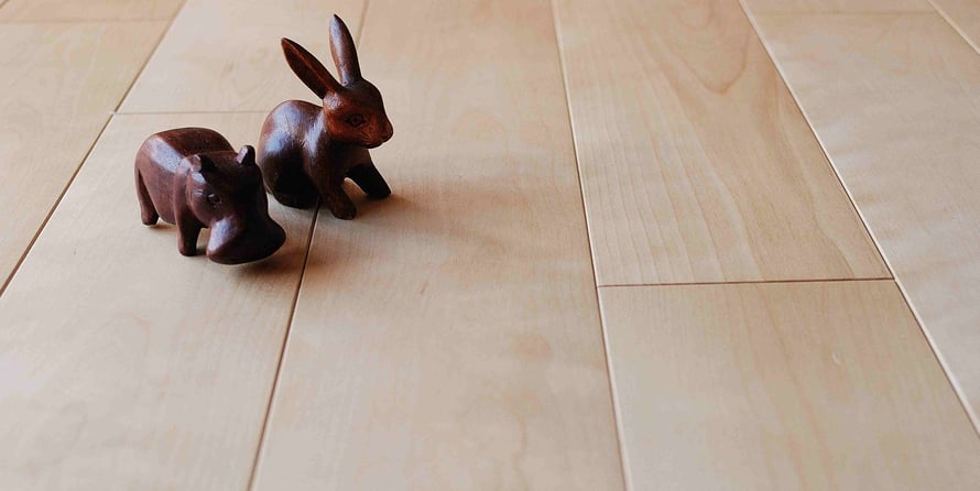 バーチ 120幅 単板 無垢フローリング アンドウッド 新潟 andwood