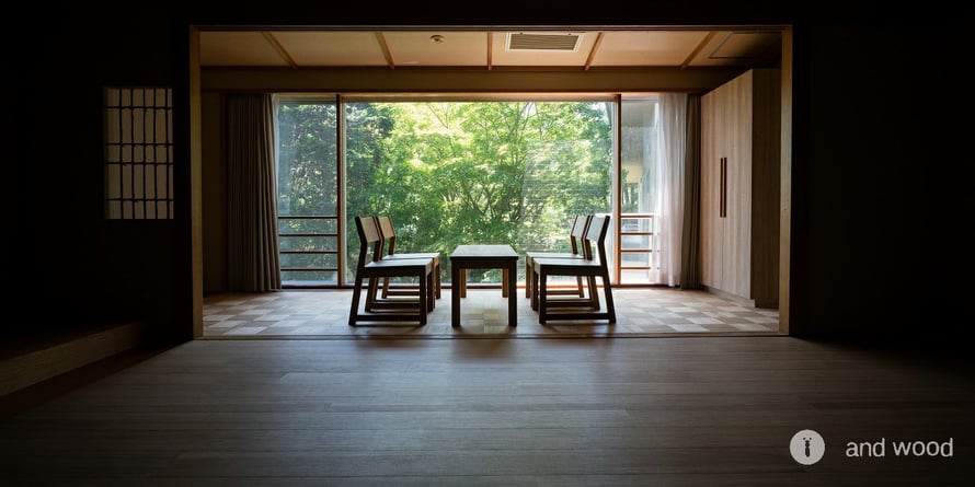 桐 柾目 アンドウッド 施工例 1 andwood アンドウッド