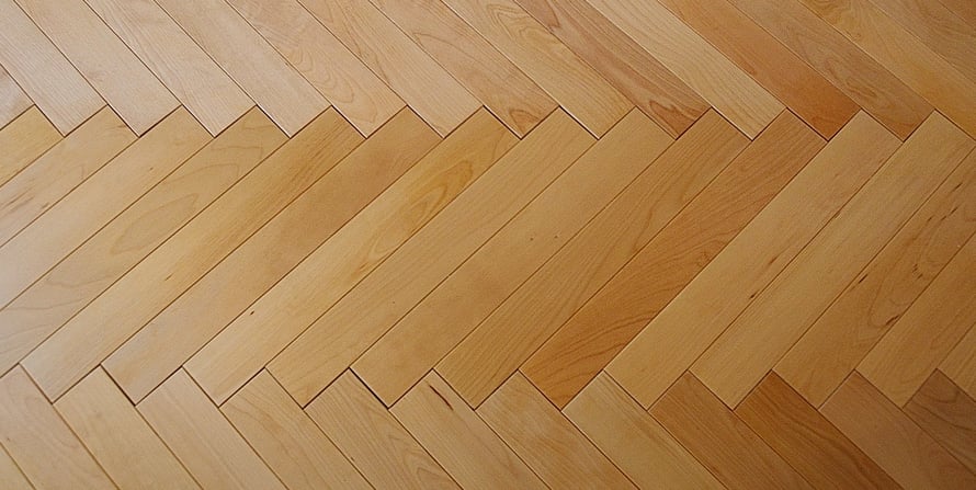 バーチ ヘリンボーン ナチュラル オイル塗装 アンドウッド andwood 新潟 無垢フローリング