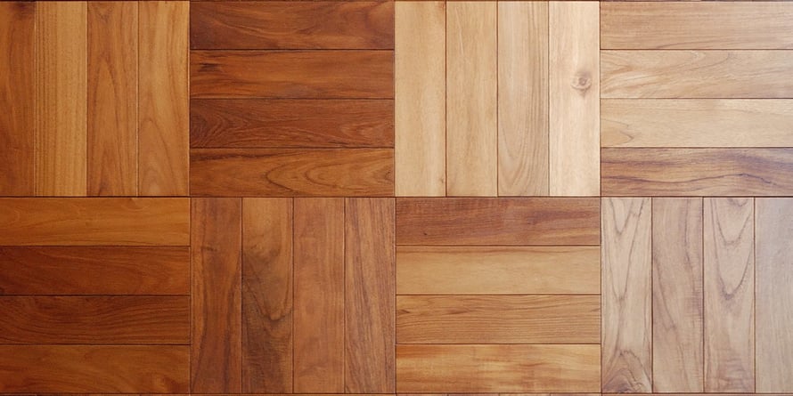 チーク パーケット 無垢フローリング アンドウッド 新潟