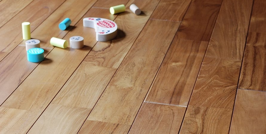 チーク ユニ ナチュラル 無垢フローリング アンドウッド 新潟 andwood