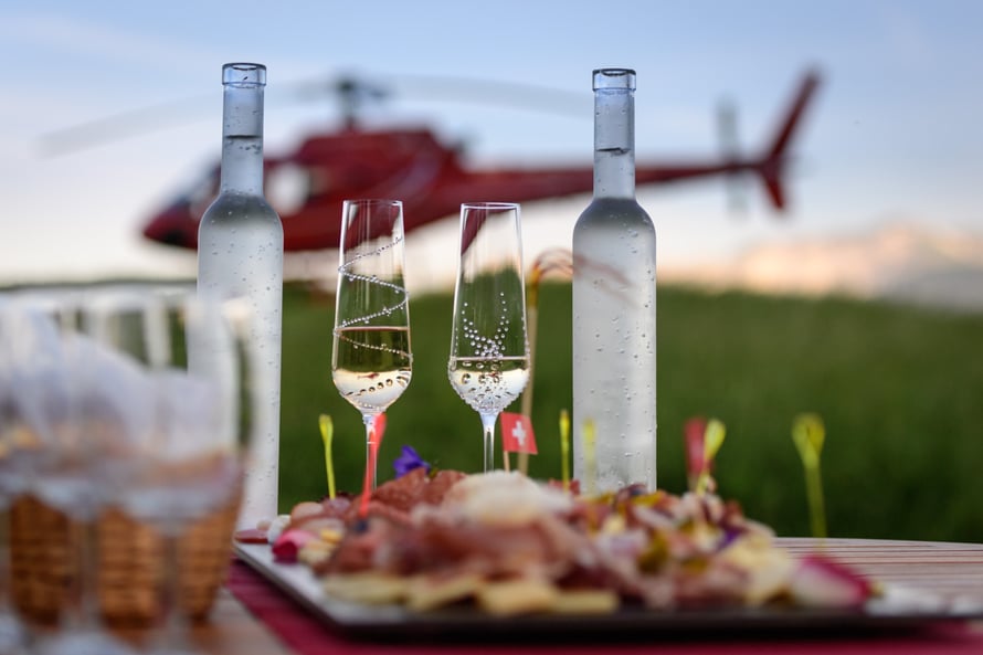 Sektglas Maia & Tethys