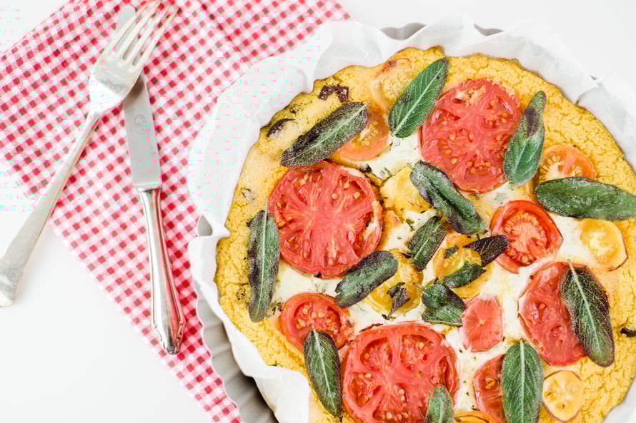 Gerösteter Blumenkohlsalat aus dem Dampfgarer.