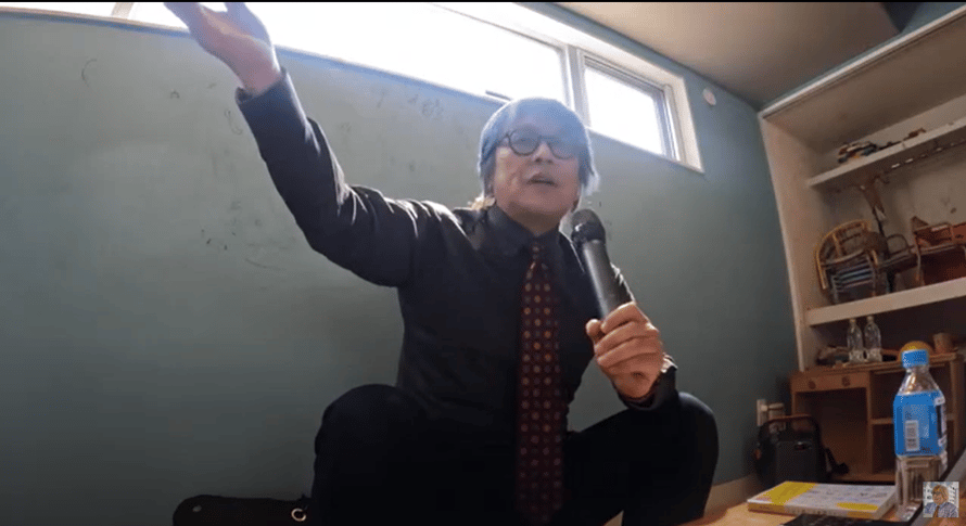 とてもすてきな場所で、生き生きと講演できました。（LIVE中継）