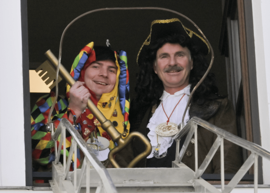 Rathausstürmung am Faschingsamstag