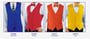 GILET UNISEX FODERATO - BOTTONI ESTRAIBILI - COLORI E TAGLIE