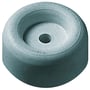 Gummipuffer für Wandmontage - ø ca. 25 mm - Höhe ca. 12 mm - grau