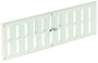 Lüftungsschieber 2127 - weiss - Höhe 150 mm