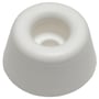 Gummipuffer für Wandmontage - ø ca. 21 mm - Höhe ca. 10 mm - weiss