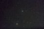 Castor und Pollux im Sternbild Zwillinge, Canon EOS 450Da mit 85mm (f/2.8) auf iOptron Skytracker, 25 x 120sec, ISO 1600