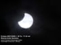Sonnenfinsternis (20 %) am 01.08.2008, Canon PowerShot S3 IS, freihändig durch Baader Sonnenfinsternisbrille