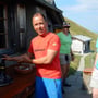 Ruedi, der Hüttenchef und Wanderleiter