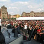 ZÓCALO CD. DE MÉXICO, 2010. Fotografía de Irma Rincón