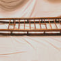 No. 25  VENDU Traîneau en frêne de 12 " de large X 63" de long pour un décor champêtre ou rustique.