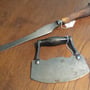 Vieux hachoir et couteau  no. 756
