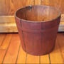 Seau en bois antique  no. 699