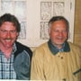Vorsitz. Norbert Kraus und Robert Schricker bei einem Ausflug nach Südtirol 2002