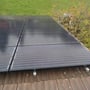 Solarpanel von Megasol Typ Clean Frame schwarz