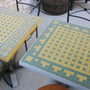 table en mosaïque