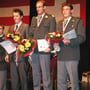Kat. M20 (v.l.n.r.): Wilhelm Franc (2.), Dominik Wirth (1.) und Reto Arnold (3.).