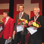 Kat. M50 (v.l.n.r.): Hansruedi Gygax (2.), Peter Gschwend (1.) und Walo Stillhard (3.).