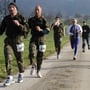 Viel Betrieb bei Kilometer 24 vor Trungen.