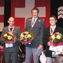 Kat. M30 (v.l.n.r.): Ruedi Walker (2.), Jörg Hafner (1.) und Martin Schmid (3.).
