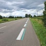 Radweg in Frankreich