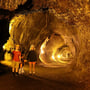 In the lava tube