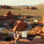 Schöner und unterhaltsamer Campground im Valley of Fire