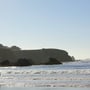 Ausspannen am Strand von Mendocino nördlich von San Francisco.