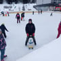am ersten Tag - Eislaufen