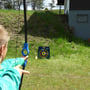 Bogenschießen beim Sommerbiathlon