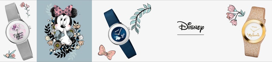 Montre Disney, AM:PM, Watches, Faceluxus, Facelux, Kids, Montres Enfants, Frozen, Mickey mouse, Winnie l'ourson