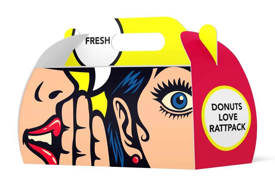 Sustainable packaging made of cardboard with barrier - murPACK® - the sustainable packaging solution from RATTPACK® - Box2Go 