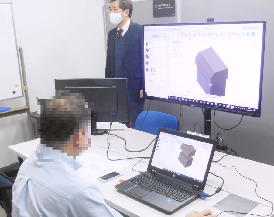CADCIL　Fusion360基礎【製造業向け】　個別講座　京都府　マンツーマンレッスン　　
