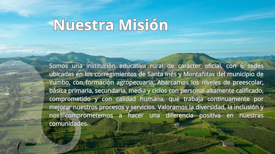 Misión Institucional