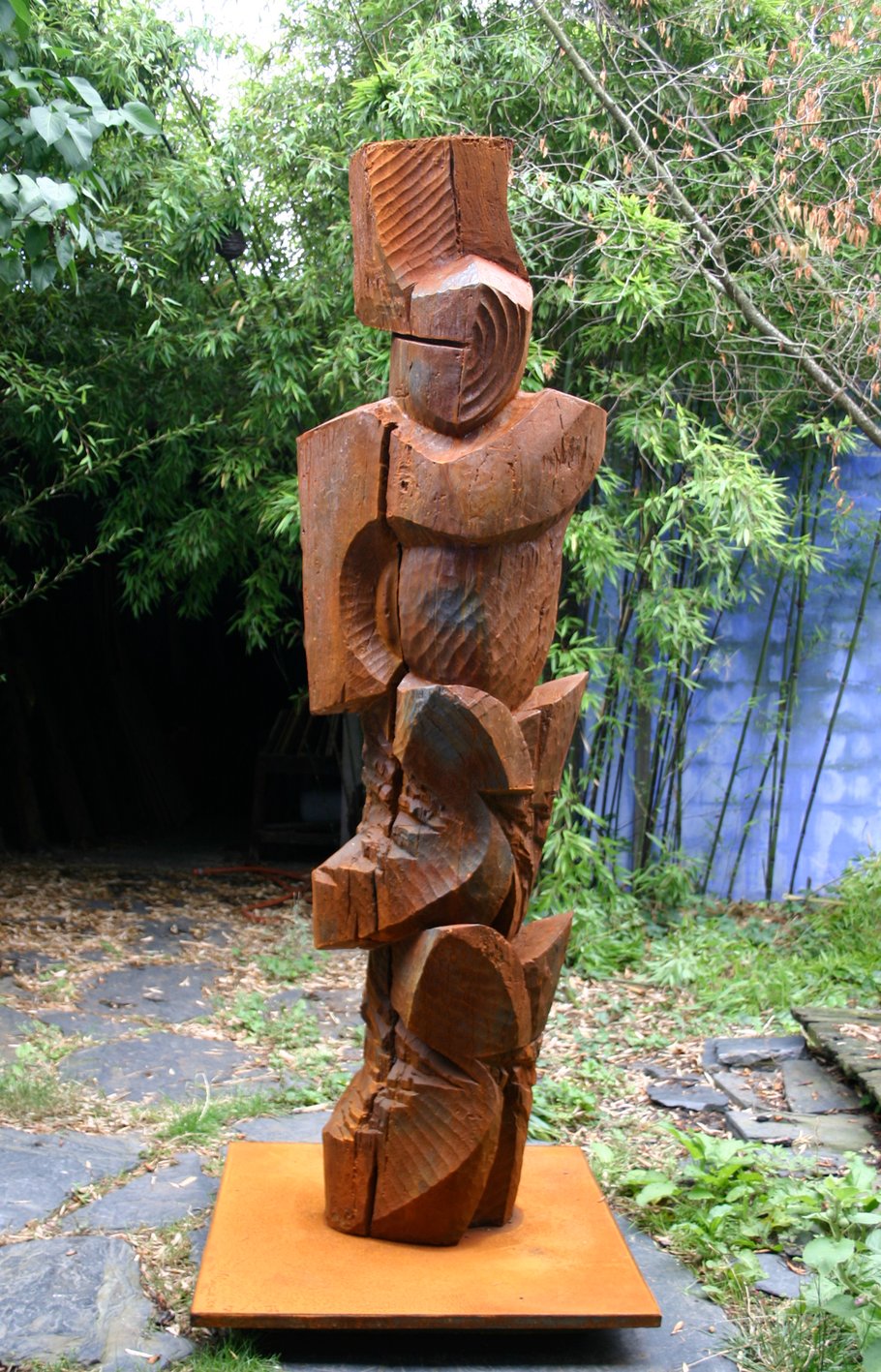 Enki, 2009, fonte de fer I/I, 230 x 98 x 96 cm © DR