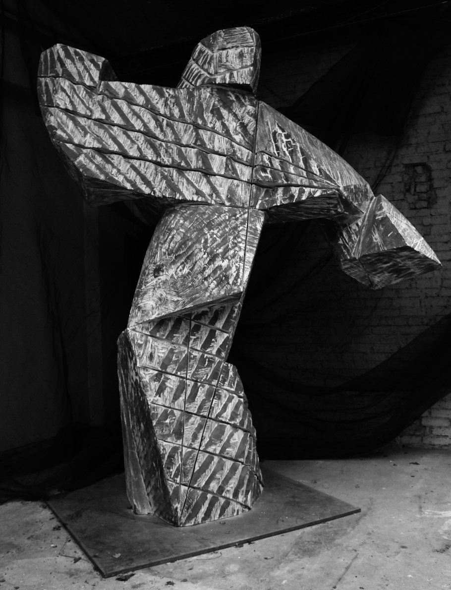 Orphée, 2014, bronze II/III, 320 x 280 x 170 cm © Mathilde de Torhout