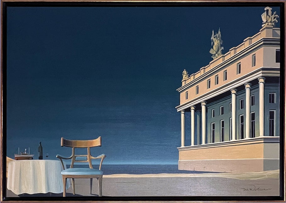 Large painting Joop Polder