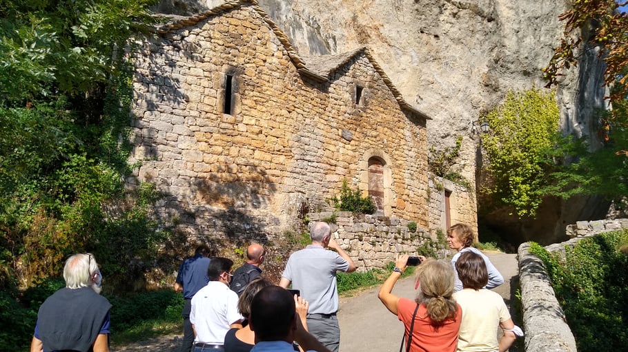 isite officielle du 17 septembre de la représentante des services du Ministère de la Transition Ecologique en charge des Grands Sites de France