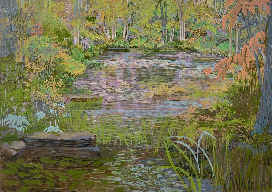 Asta Rode, Teichlandschaft