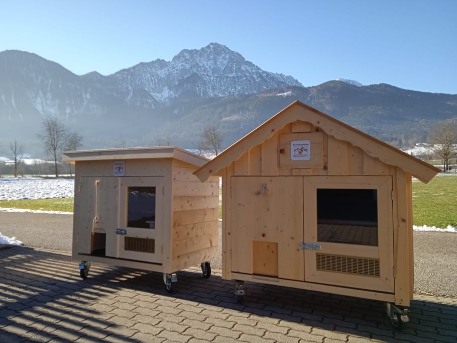 Hühnerstall Modell Watzmann, Königssee und Staufen